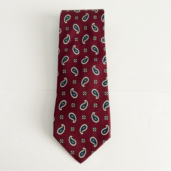 Brooks Brothers Paisley Tie - Picture 1 of 5